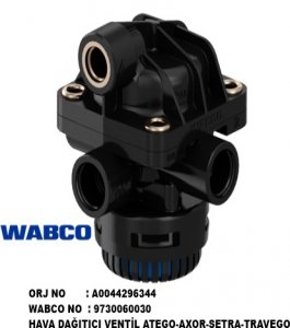 HAVA DAĞITICI VENTİL ATEGO-AXOR-SETRA-TRAVEGO WABCO 9730060030 A0044296344