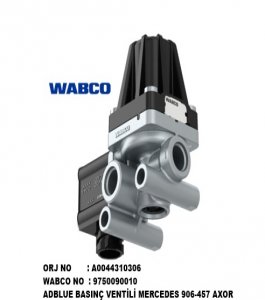 ADBLUE BASINÇ VENTİLİ MERCEDES 906-457 AXOR WABCO A0044310306 9750090010