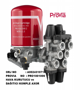 HAVA KURUTUCU ve DAĞITICI KOMPLE  PRO1001000 9325001100